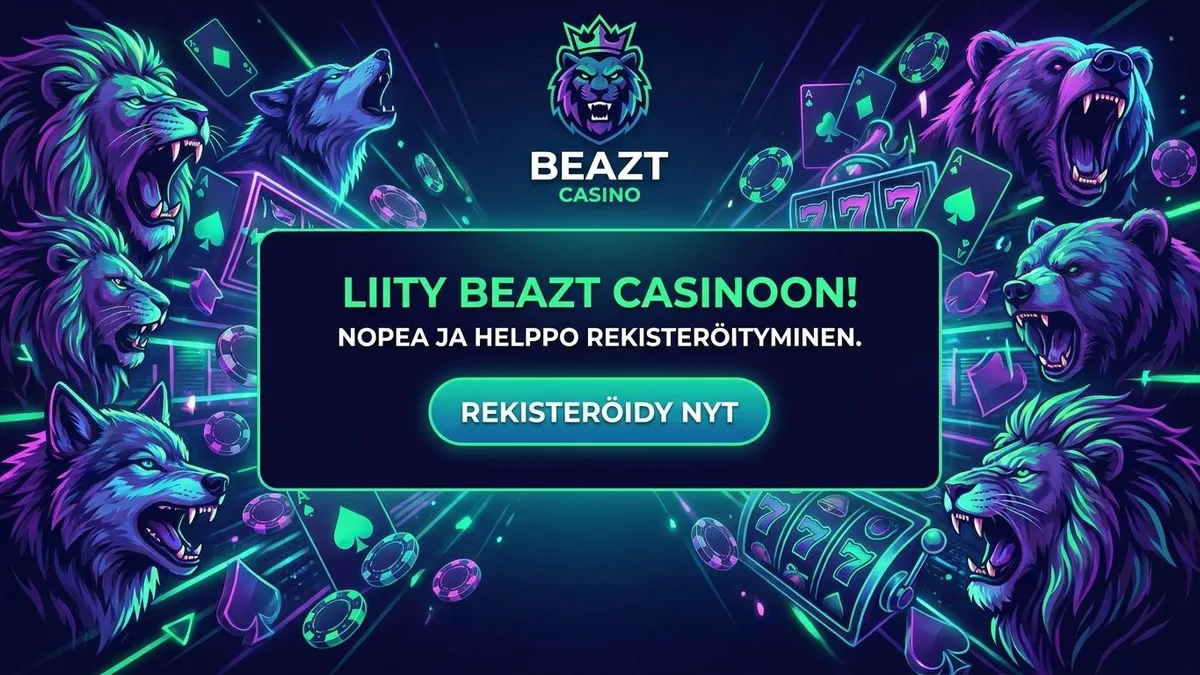 Rekisteröidy bonuksen kanssa